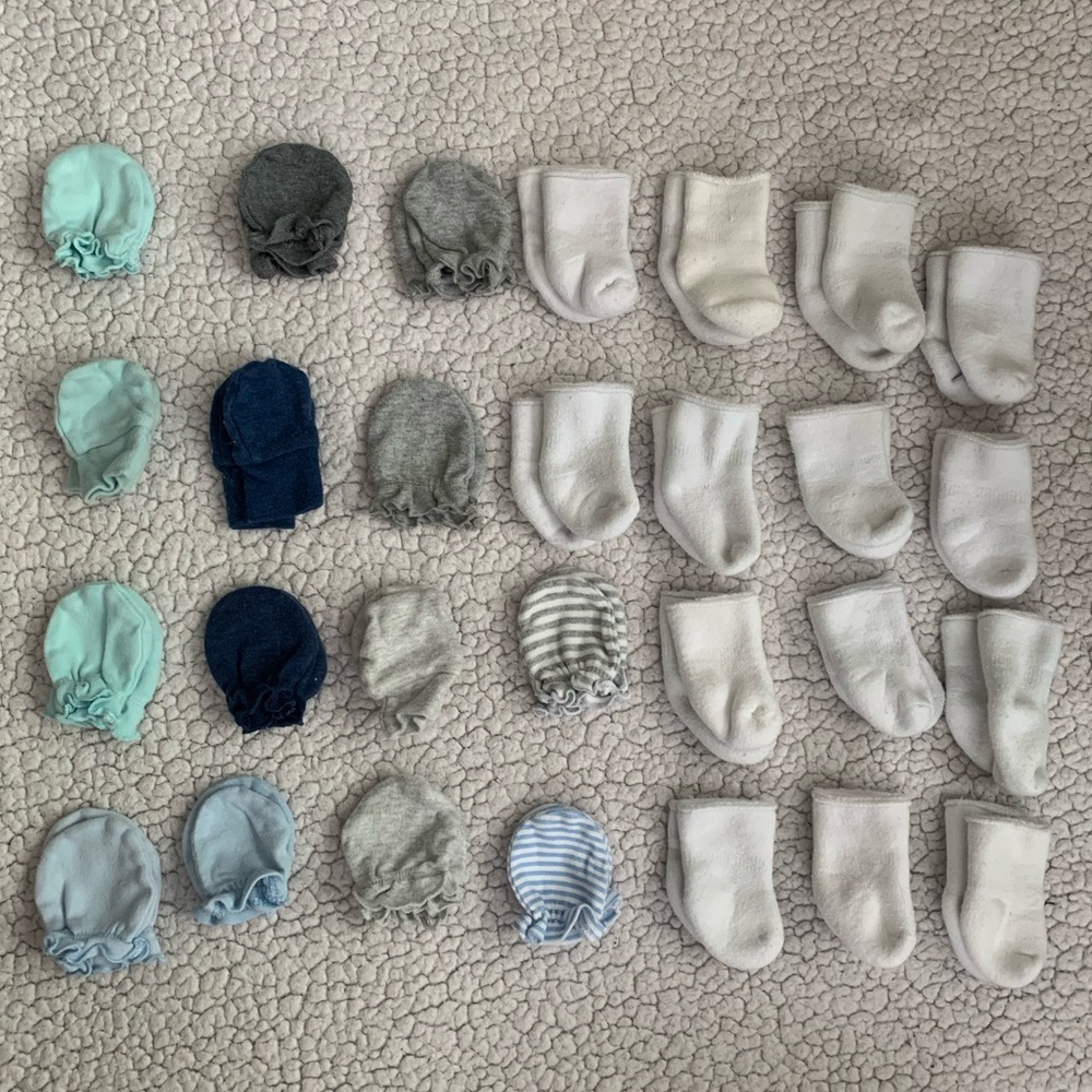 Newborn Gloves & Mittens Bundle